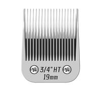 BESTBOMG 3/4HT - Cuchilla de repuesto para aseo de perros, compatible con las series Heiniger/Moser Max45/Andis/Oster A5 para perros, tamaño 3/4" (19 mm)