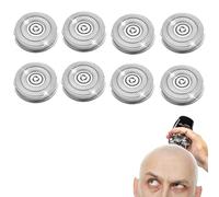 BESTBOMG Cabezal de Afeitado Eléctrico Compatible con Pitbull Skull Silver & Gold Pro, Ersatzklinge Compatible con Pitbull Platinum Pro Afeitado Eléctrico (8)