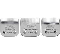 BESTBOMG - Cuchilla de Repuesto para Aseo de Perros, Compatible con Las Series Heiniger/Moser Max45/Andis/Oster A5 para Perros, tamaño 3,2 mm-9,5 mm
