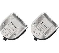 BESTBOMG Cuchillas profesionales 5 en 1 para perros con longitud de corte ajustable de 0,7 a 3 mm, compatible con Wahl Arco, Bravura y Moser Arco 1870/1871/1872/1873/1854, 2 unidades
