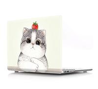Bestcatgfit [Animal Series Hard Shell Fundas with Keyboard Cover para MacBook Pro 15 Inch with Retina Display No CD-ROM (Model: A1398) - Tomato Cat
