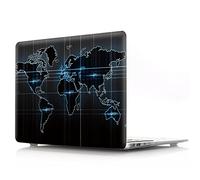 BestCatgift Air 13 Hard Shell Funda with Keyboard Cover para Newest MacBook Air 13 Inch (Models: A1932),Science Word Map