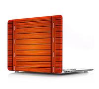 BestCatgift Air 13 Hard Shell Funda with Keyboard Cover para Newest MacBook Air 13 Inch (Models: A1932),Wood Grain - C