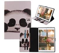 Bestcatgift Galaxy Tab A PU Leather Tablet Wallet Funda, [Colorful Painting Series] Kickstand Folio Cover para Samsung Tab A 9.7 Inch SM-T550 - Panda