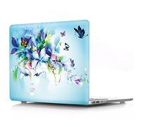 BestCatgift Hard Shell Funda with Keyboard Cover para Macbook 12 Inch with Retina Display A1534 (Newest Version 2017/2016/2015),Flowers Girl-A