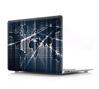 BestCatgift Hard Shell Funda with Keyboard Cover para Macbook 12 Inch with Retina Display A1534 (Newest Version 2017/2016/2015),Aurora Word Map