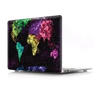 BestCatgift Pro 13 Hard Shell Funda with Keyboard Cover para Newest Macbook Pro 13 Inch with/Without Touch Bar (Model:A1989,A1706,A1708),Colorful Word Map