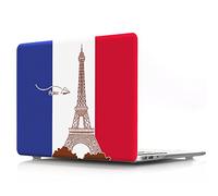 BestCatgift Pro 13 Hard Shell Funda with Keyboard Cover para Newest Macbook Pro 13 Inch with/Without Touch Bar (Model:A1989,A1706,A1708),France Flag