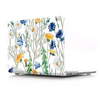 BestCatgift Pro 13 Hard Shell Funda with Keyboard Cover para Newest Macbook Pro 13 Inch with/Without Touch Bar (Model:A1989,A1706,A1708),Chrysanthemum