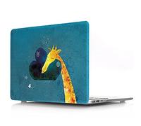 BestCatgift Pro 13 Hard Shell Funda with Keyboard Cover para Old MacBook Pro 13 Inch with CD-ROM (Models: A1278),Giraffe