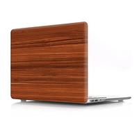 BestCatgift Pro 13 Retina Hard Shell Funda with Keyboard Cover para MacBook Pro 13 Inch with Retina Display No CD-ROM (Models: A1502,A1425),Wood Grain - B