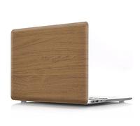 BestCatgift Pro 13 Retina Hard Shell Funda with Keyboard Cover para MacBook Pro 13 Inch with Retina Display No CD-ROM (Models: A1502,A1425),Wood Grain - G