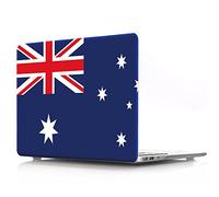 BestCatgift Pro 15 Hard Shell Funda with Keyboard Cover para Newest Macbook Pro 15 Inch with/Without Touch Bar (Model: A1990/A1707),Australia Flag