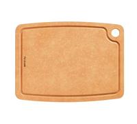 Bestcook Tabla de Cortar de Fibra de Madera con Ranura para Jugos, Apta Para Lavavajillas, Patas Antideslizantes, sin BPA, no Porosa, Reversible, Duradera para la Cocina, Carne, Pan y Fruta