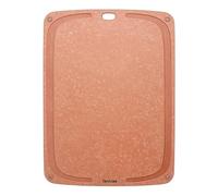 BESTCOOK Tabla de cortar de fibra de madera para cocina, con ranura para zumos y pies antideslizantes, sin BPA, lavable en lavavajillas, para carne, pan, fruta, 44 x 33 x 0,6 cm