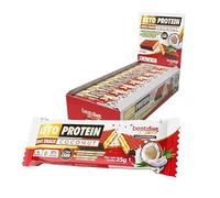 Bestdiet - Barritas de Coco | Choco Snack Coconut | Snack Saludable | Alto contenido proteico| Caja con 24 Uds.