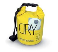 BestDivers - Ai0908N - Bolsa estanca, 10 l, Amarillo, 20 x 50 cm