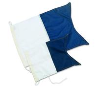 BESTDIVERS ai0945, Bandera Alpha pequeño Unisex - Adulto, Multicolor, Talla única