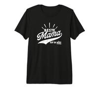 Beste Mama auf da Wöd! - Beste Mama Der Welt - Muttertag Camiseta Premium