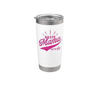 Beste Mama auf da Wöd! - Beste Mama der Welt - Muttertag Vaso térmico de acero inoxidable de doble pared