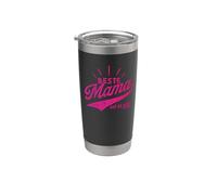 Beste Mama auf da Wöd! - Beste Mama der Welt - Muttertag Vaso térmico de acero inoxidable de doble pared