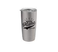Beste Mama auf da Wöd! - Beste Mama der Welt - Muttertag Vaso térmico de acero inoxidable de doble pared