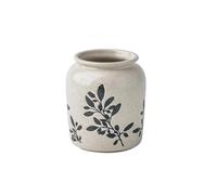 Besteckkorb Soporte grande for utensilios de cocina, recipiente cerámica for encimera Organizer(Negro)