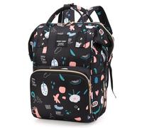 Bestele Mochilas para Pañales, Bolsa Cambiador Bebé Grande con Compartimentos Bolsillos Térmicos Mochila Maternidad,Bolso Cambiador Unisex para Mamá Papá