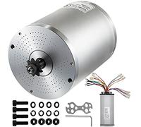 BestEquip Motor sin Escobillas Motor Eléctrico para Go Kart 72V 3000W con Controlador de Velocidad perfecto para Scooter Eléctrico, Bicicleta Eléctrica, Bicicleta Eléctrica y Scooter Electrónico Etc.