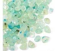 Bestewelry Cuentas acrílicas transparentes variadas de 50 g, cuentas ovaladas redondas de plástico acrílico, cuentas espaciadoras sueltas para manualidades, joyas, aretes, collares, llaveros, pulseras