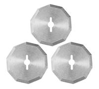 Bestgle Paquete de 3 cuchillas giratorias de repuesto, 40 mm, repuesto de cuchilla giratoria compatible con Worx WA2300 4V ZipSnip tijeras eléctricas inalámbricas, compatible con RC2600K RC2601 RC2602
