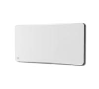 BESTHERM - Radiador eléctrico fijo de inercia seco cerámico 1500 W plug & play Bestherm OVEO horizontal blanco
