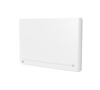 BESTHERM - Radiador eléctrico fijo de inercia seco cerámico 2000 W plug & play con detector de presencia Bestherm DIANE horizontal blanco