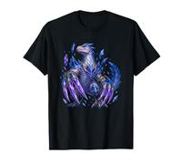 Bestia épica de Batalla dragón Lagarto de Cristal de Hielo Camiseta