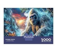 Bestia Gigante Costera 1000 Piezas Puzzle - Papel Reciclado & Reducción De Estrés Monstruo costero majestuoso - para Adultos 70x50cm/1000pcs Regalo Ideal
