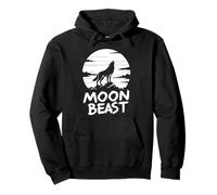Bestia Luna Sudadera con Capucha
