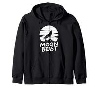 Bestia Luna Sudadera con Capucha