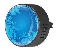BestIdeas 2 clips de ventilación ambientador de coche con azul cielo, difusor de aceite esencial de aromaterapia