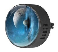 BestIdeas 2 clips de ventilación ambientador de coche con Galaxy Cosmos Starry Sky Planet, difusor de aceites esenciales de aromaterapia