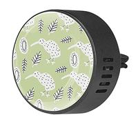 BestIdeas 2 clips de ventilación ambientadores de coche con Kiwi Bird, aromaterapia difusor de aceite esencial
