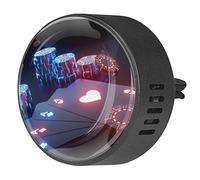 BestIdeas - Ambientador de aire para coche (2 unidades) con chips de casino de luz Noen, fruta de la pasión, difusor de aceites esenciales de aromaterapia