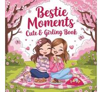 Bestie Moments Coloring Book: Cute & Girly Coloring Pages Celebrating Friendship, Fun, and Cozy Memories