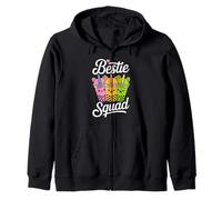 Bestie Squad Kawaii Bubble Tea Besties BFF Mejores amigos Sudadera con Capucha