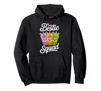 Bestie Squad Kawaii Bubble Tea Besties BFF Mejores amigos Sudadera con Capucha