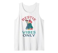 Bestie Vibes Only Best Times Together Three Friends BFF PInk Camiseta sin Mangas