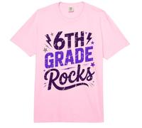 Besties 6th Grade Rocks Primer día Band Maestro Besties Bruh Comfort Colors Adult Heavyweight T-Shirt