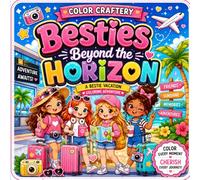 Besties Beyond the Horizon: A Friendship Vacation Coloring Adventure