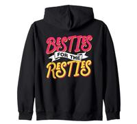 Besties For The Resties Amistad Equipo Amigos Mejor Amigo Sudadera con Capucha