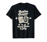 Besties Forever Best Friend, Mantequilla de maní y gelatina para Hermanos Camiseta