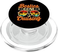 Besties Gone Cruising Mejores Amigos Crucero Viaje Coincidencia PopSockets PopGrip para MagSafe